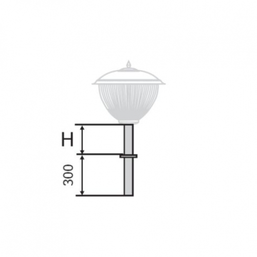 К52-1,5-1-5 кронштейн однорожковый