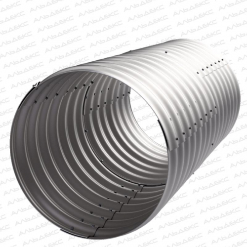 Труба ЛМГ (МГК) 10.25 130×32,5 цинк